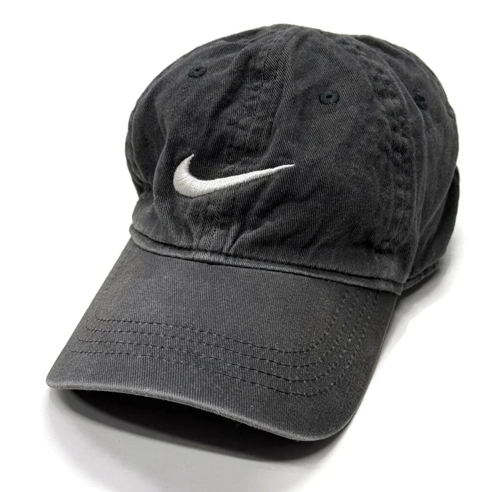 Nike Toddler Big‎ Center Swoosh Adjustable Cap Hat Gray Adjustable
